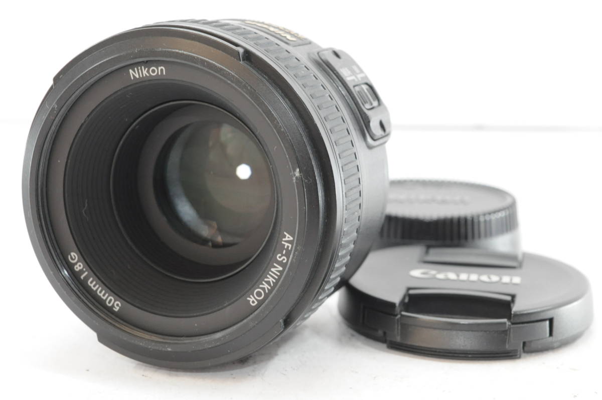 ★超極上★ ニコン NIKON AF-S NIKKOR 50mm F1.8 G ★完動品 ★前後キャップ付き #9210拍卖