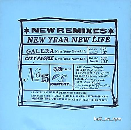 ★☆Galera, City People「New Year New Life」☆★拍卖