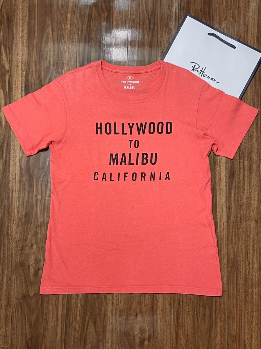 ★美品★RonHeaman★ロンハーマン★RHC★HOLLYWOOD TO MALIBU★Tシャツ★カリフォルニア拍卖