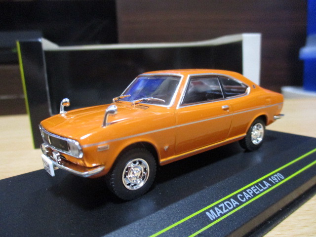 ファースト43 1/43 「 マツダ カペラ 」 SNA型 1970y オレンジ ・送料 500円(レターパック発送) 拍卖