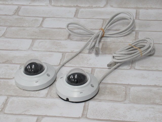 Ω 新H 0014m 保証有 AXIS【M3004-V】アクシス 固定ドームネットワークカメラ 2台セット 初期化済み・祝10000!取引突破拍卖