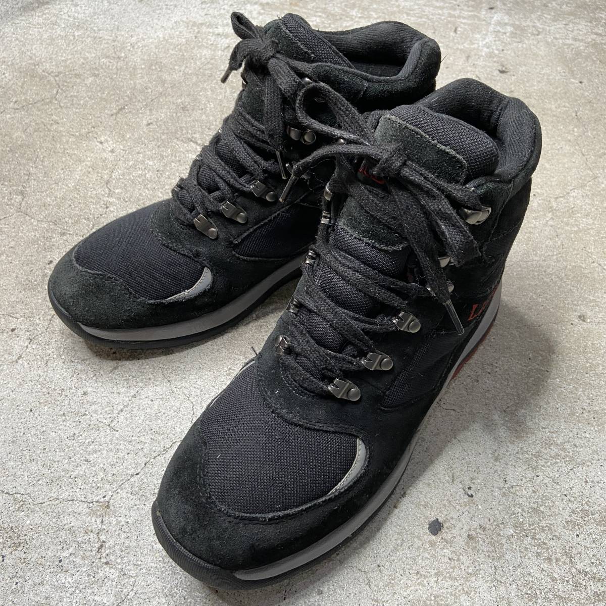 ☆送料無料☆LLbean☆ハイカットハイキングブーツ☆黒☆プリマロフト☆US9.5☆27.5cm☆スエードメッシュ☆I23拍卖