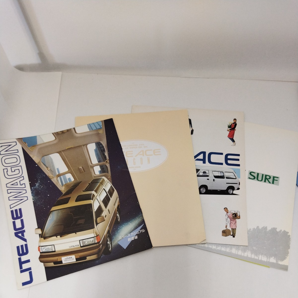 自動車 カタログ パンフレット LITE ACE WAGON LITE ACE VAN MASTER ACE SURF ライトエースワゴン ライトエースバン マスターエースサーフ拍卖