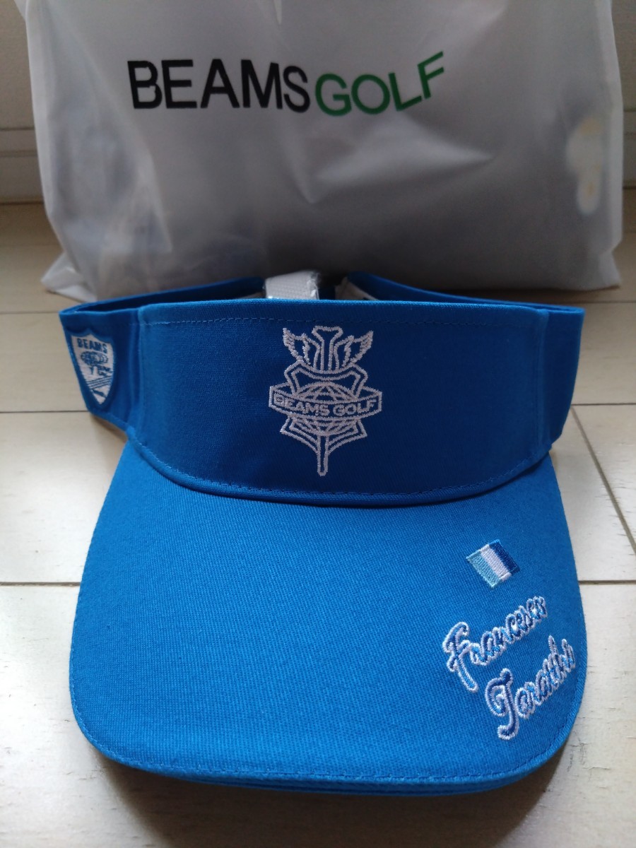 新品国内正規 BEAMS GOLF ビームスゴルフ/ タラッティ サンバイザー上品な印象の定番サンバイザー拍卖