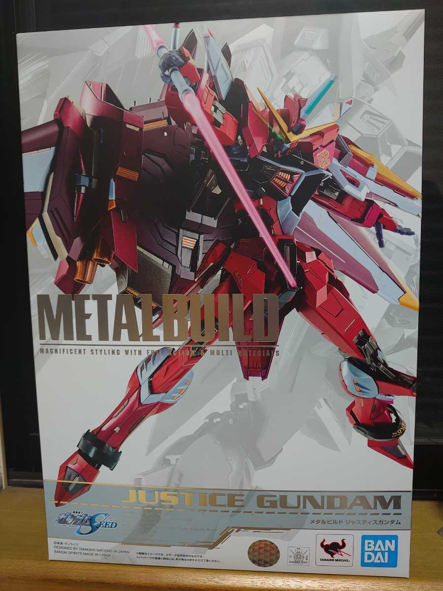 ★ 未開封 メタルビルド METALBUILD ジャスティスガンダム ガンダムSEED ジャスティス アスラン拍卖