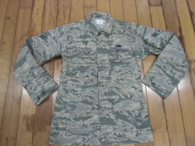 i-22 ミリタリー サバゲー 米軍放出品 AIR FORCE 迷彩服 作業服 ジャケット シャツ アメカジ カモフラ コンバット コスプレ 36L Sサイズ拍卖
