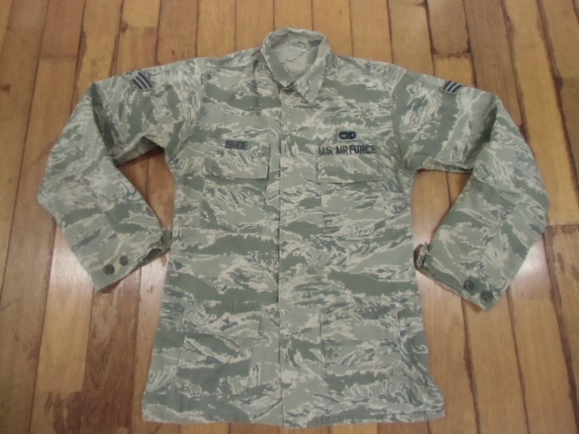 e-28 ミリタリー サバゲー 米軍放出品 AIR FORCE 迷彩服 作業服 ジャケット シャツ アメカジ カモフラ コンバット コスプレ 36XL Sサイズ拍卖