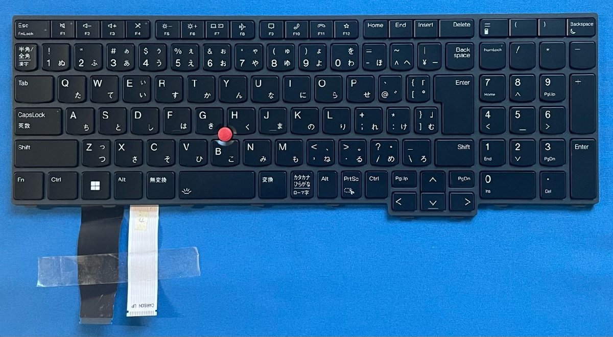 純正新品 Lenovo ThinkPad T16 Gen1 P16s Gen1 等用 5N21D93712 バックライト付き日本語キーボード 国内発送拍卖