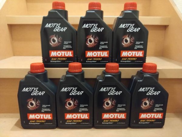 モチュール MOTUL MOTYL GEAR 75W90 1L 7本 7缶 モーチル ギア 正規品拍卖