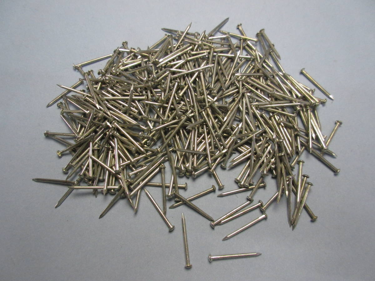 25mm/ユニクロメッキ/スチール/鉄/ネイル/丸頭/釘/#16×25mm/200g拍卖