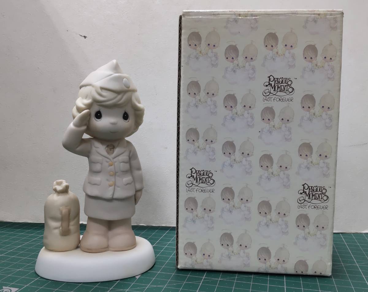 PRECIOUS MOMENTS プレシャスモーメント Bless Those Who Serve Their Country 527289 ●H2904拍卖