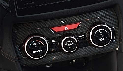 XV GT系 カーボン エアコンダイヤルカバー ハザード スイッチ ダイヤルパネル ベゼル カバー インテリアパネル 調整 ダイアル パネル 内装拍卖