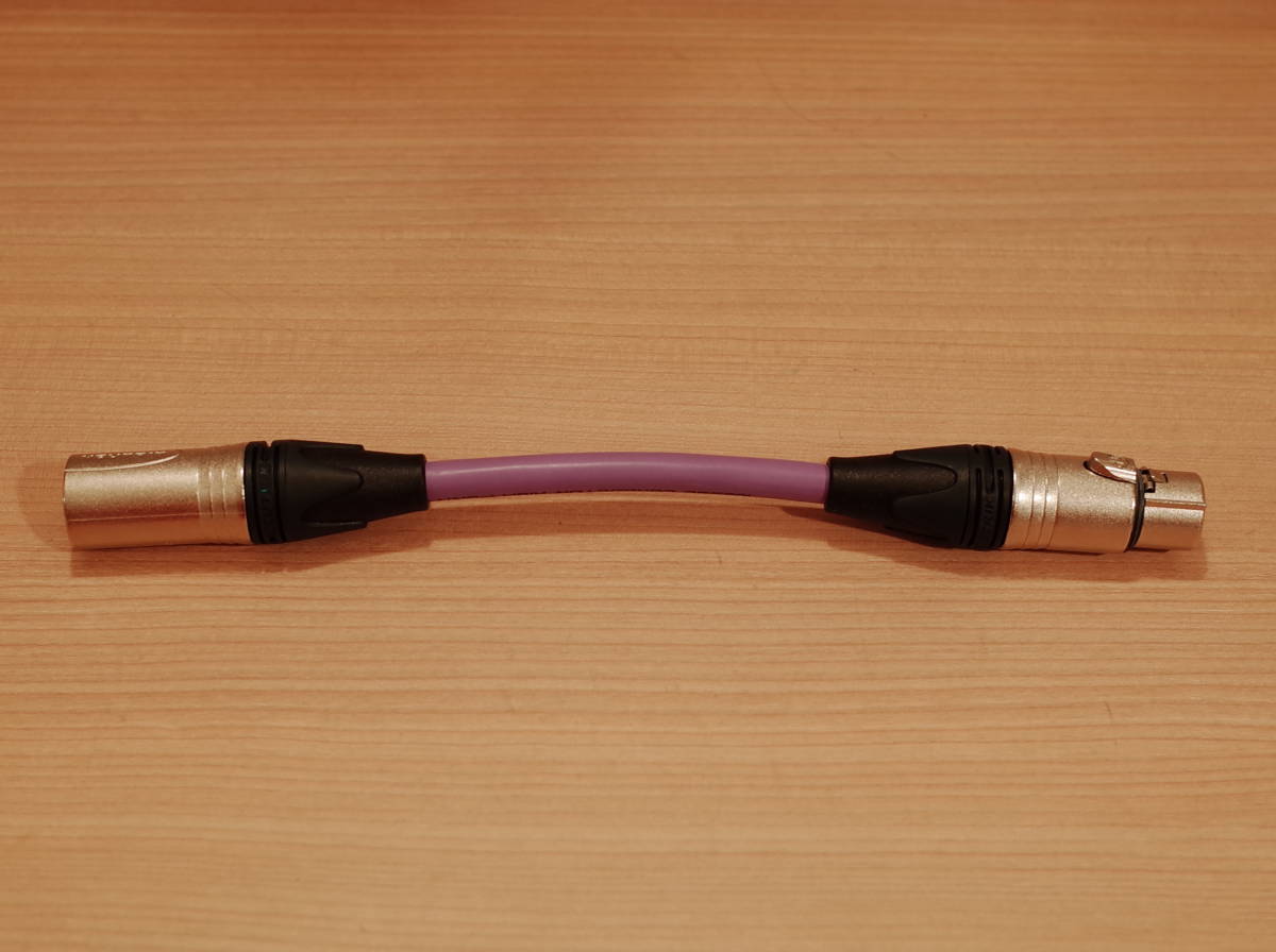 ★ 即決 XLR 逆相ケーブル Oyaide PA-02 V2 NEUTRIK NC3MXX NC3FXX オヤイデ 14cm ★拍卖