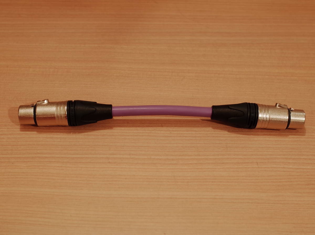 ★ 即決 XLR変換ケーブル メス⇔メス Oyaide PA-02 V2 NEUTRIK NC3FXX オヤイデ 14cm ★拍卖