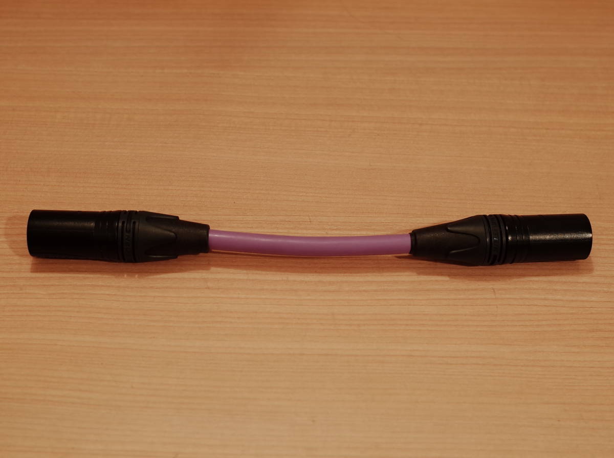 ★ 即決 XLR 変換ケーブル オス⇔オス Oyaide PA-02 V2 NEUTRIK NC3MXX-B オヤイデ 14cm ★拍卖