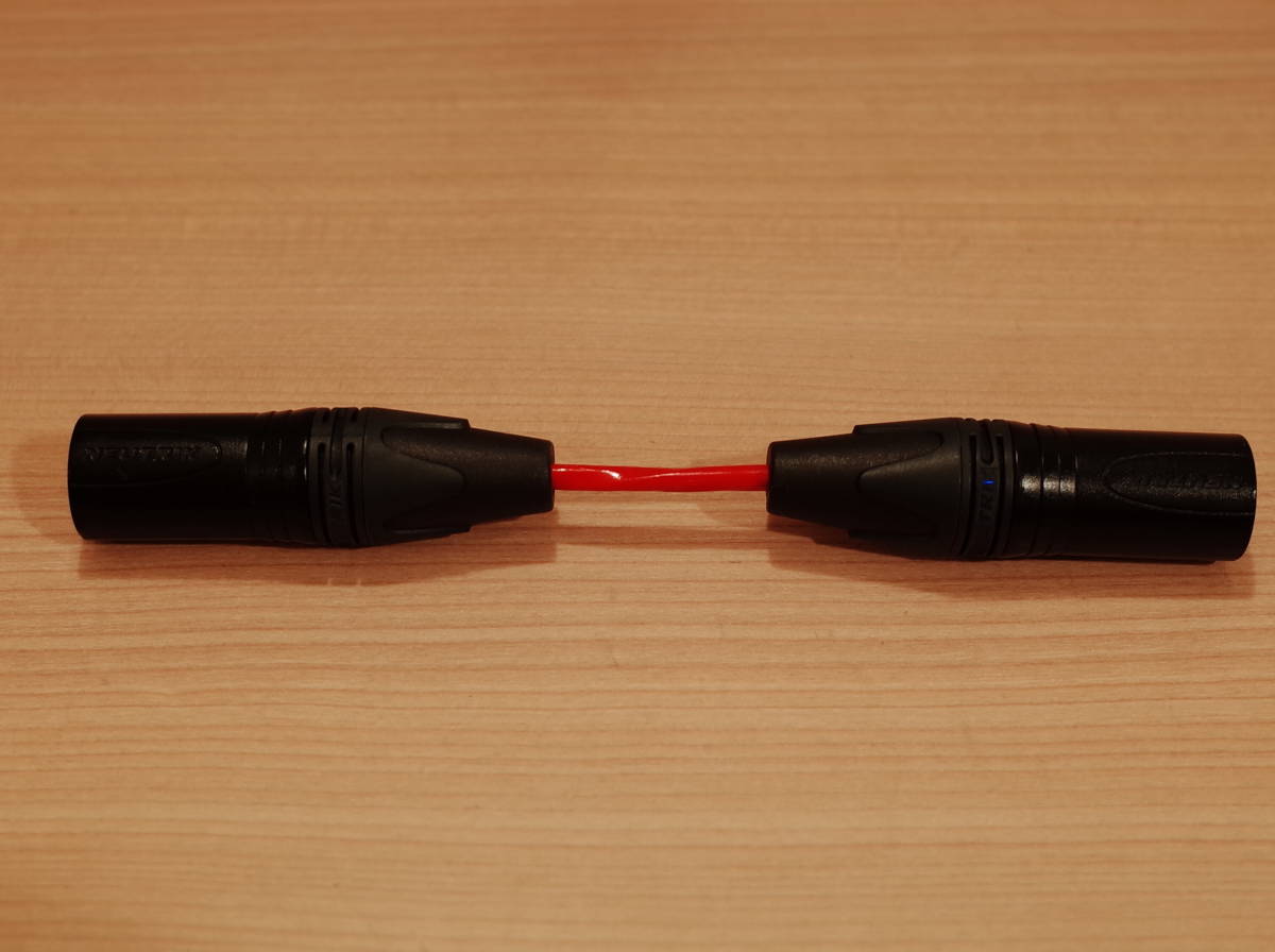 ★ 即決 XLR 変換ケーブル オス⇔オス BELDEN 88760 黄 NEUTRIK NC3MXX-B ベルデン 14cm ★拍卖