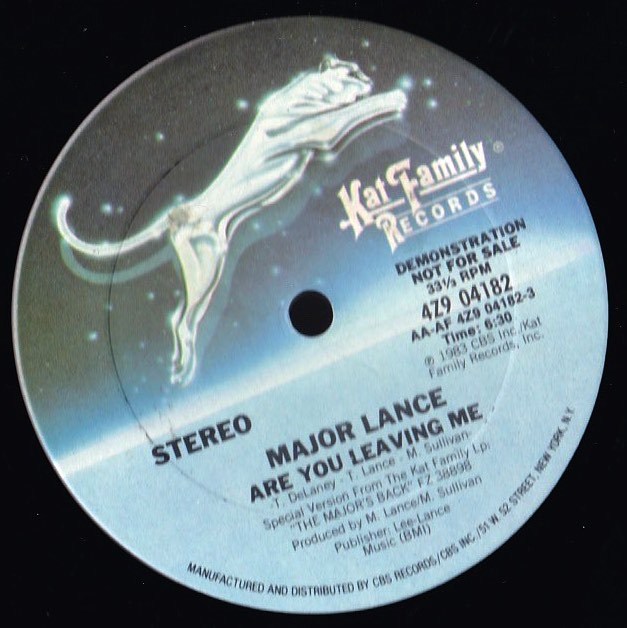 Soul 12inch★MAJOR LANCE / Are you leaving me★Kat family★拍卖