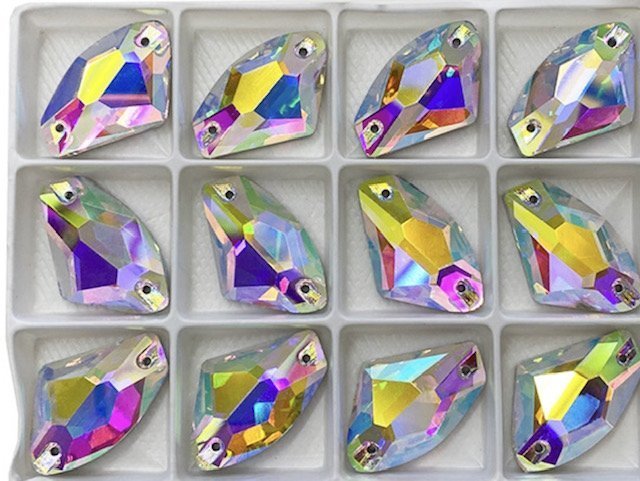 ギャラクシー型 ガラスビジュー 衣装装飾用高輝度 レオタード オーロラ拍卖