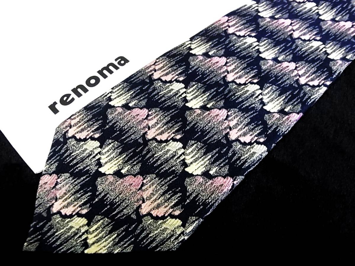 0^o^0ocl♪№4407 美品★本格・レノマ ネクタイ拍卖