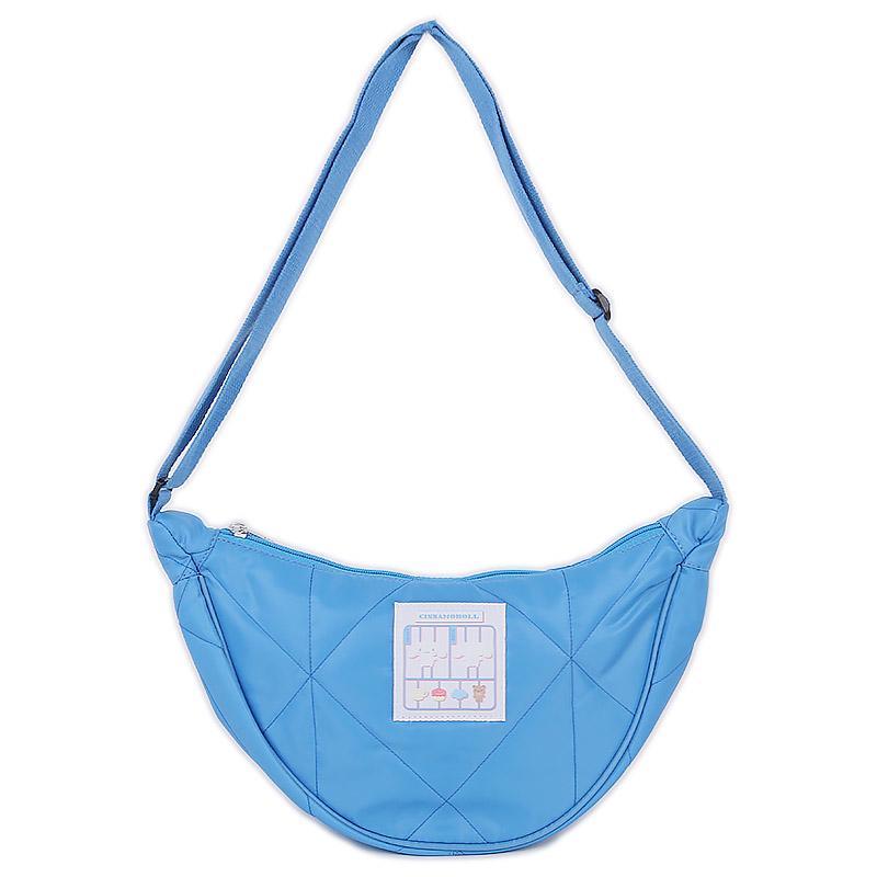 シナモロール ショルダーバッグ キルティング ラウンドショルダーバッグ ボディバッグ サンリオ sanrio キャラクター拍卖