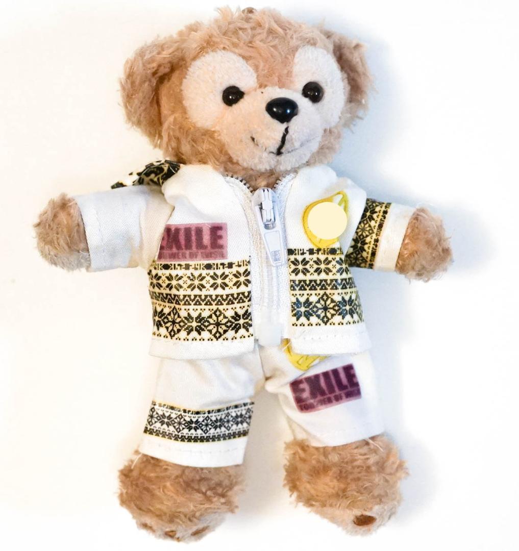 ダッフィー ジャージ 服 衣装 14cm ライブ衣装 コスプレ服 雪白白裸拍卖