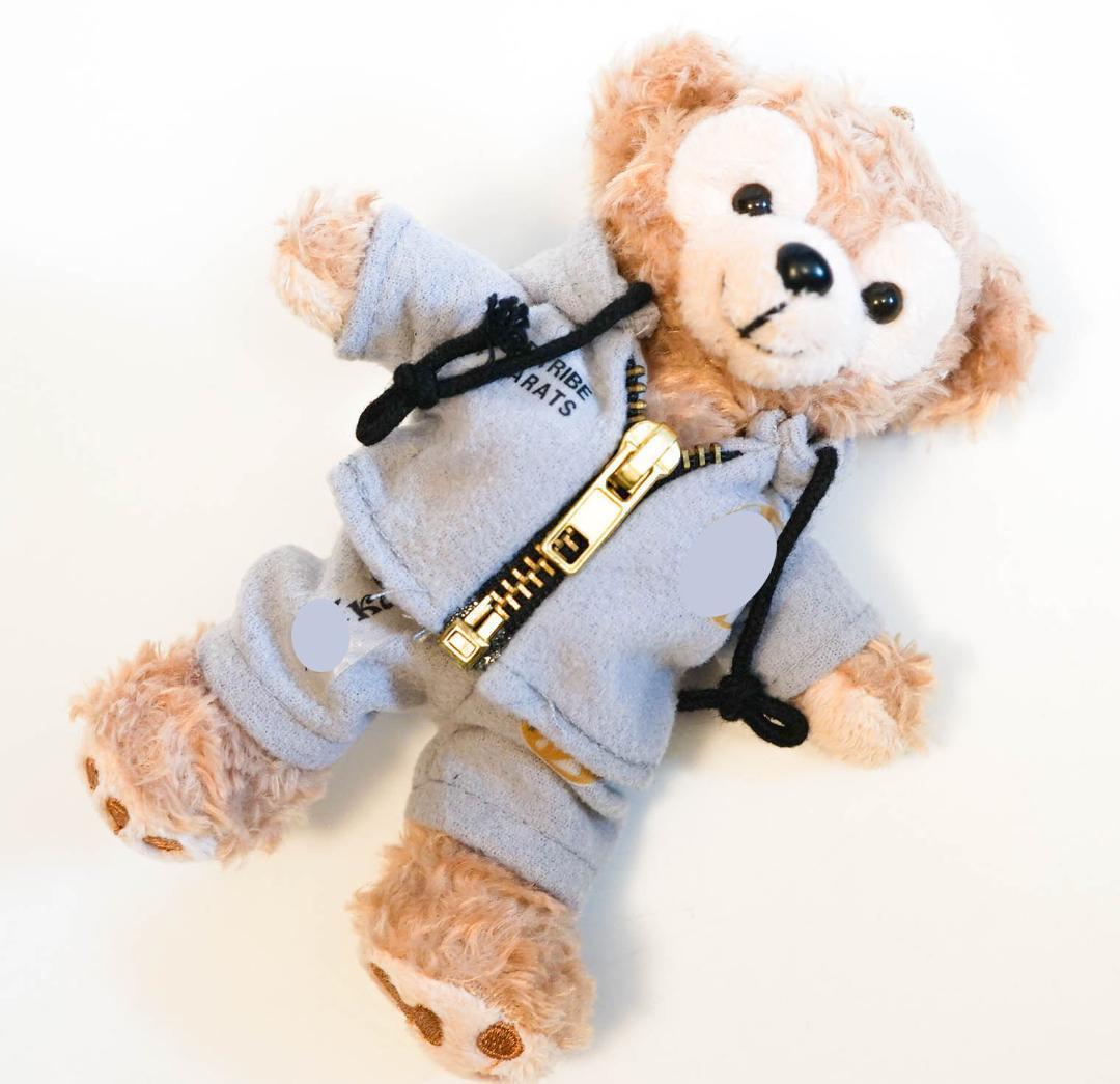 ダッフィー ジャージ 服 衣装 14cm コンサート 裸灰灰裸【現物撮影】拍卖