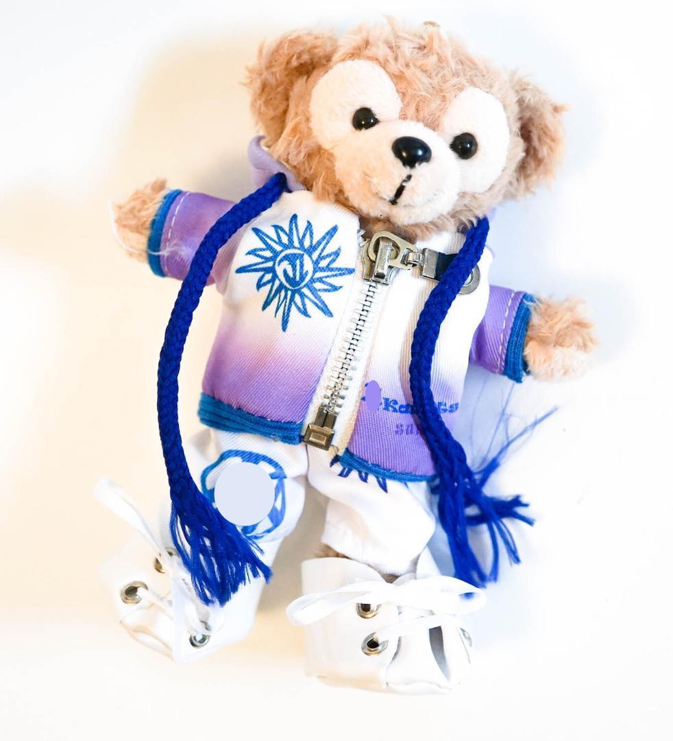 ダッフィー ジャージ 服 衣装 14cm コスプレ服 裸青白白【現物撮影】拍卖