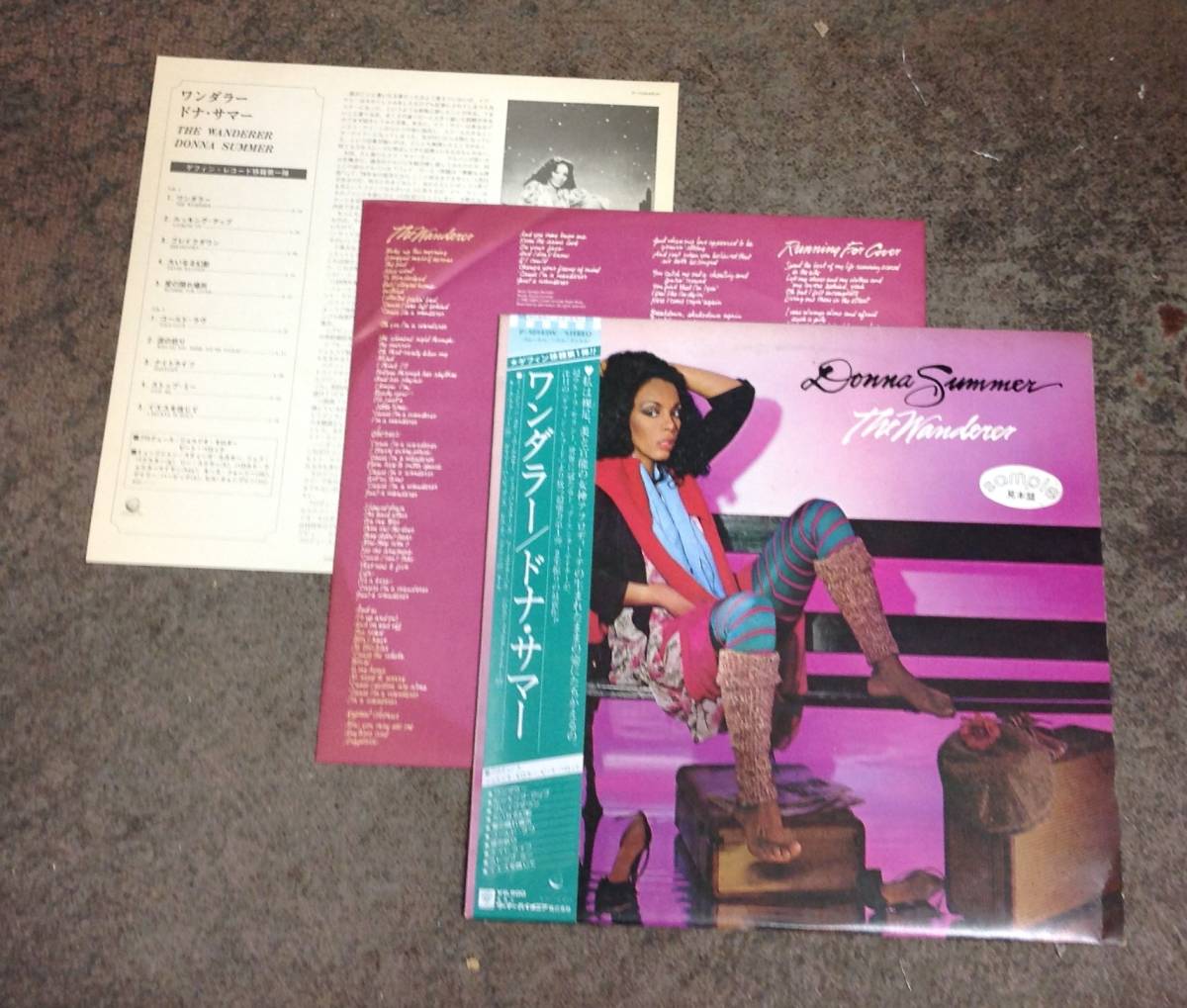 Donna Summer 1 lp , Wanderer , Japan press拍卖