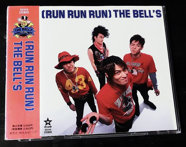 The Bells ベルズ Run Run デビュー盤 帯付 1989 CD Vap 80年代 80s JAPANESE BEAT PUNK ビートパンク キャプテン アンジー ジュンスカ拍卖