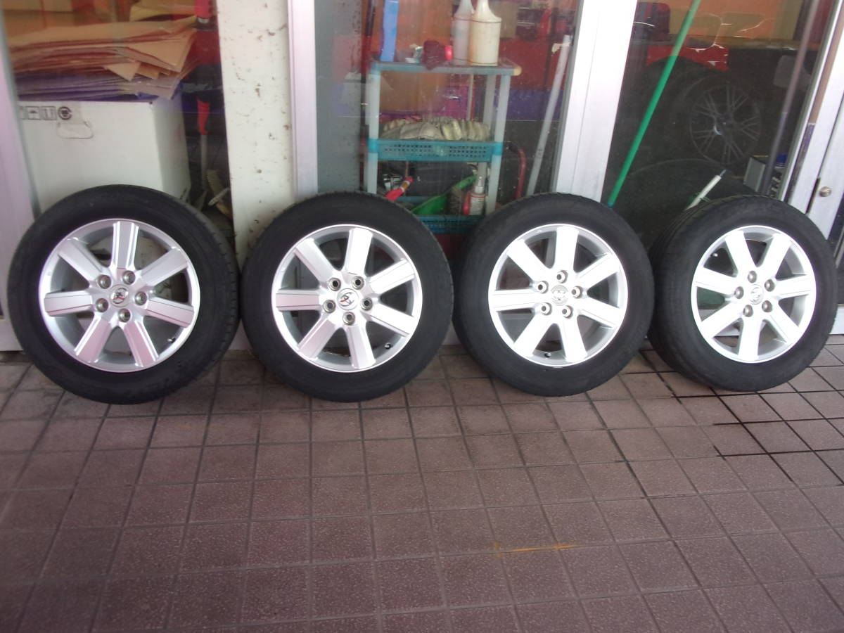 ♪A0458 トヨタ VOXY純正アルミホイール 205/60R16 タイヤセット♪拍卖