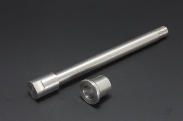 ◆Z1 Z2 750 RS 900 Z750 Z900◆アクスルシャフトセット ステンレス (フロント)◆PMCカワサキ Kawasaki◆拍卖