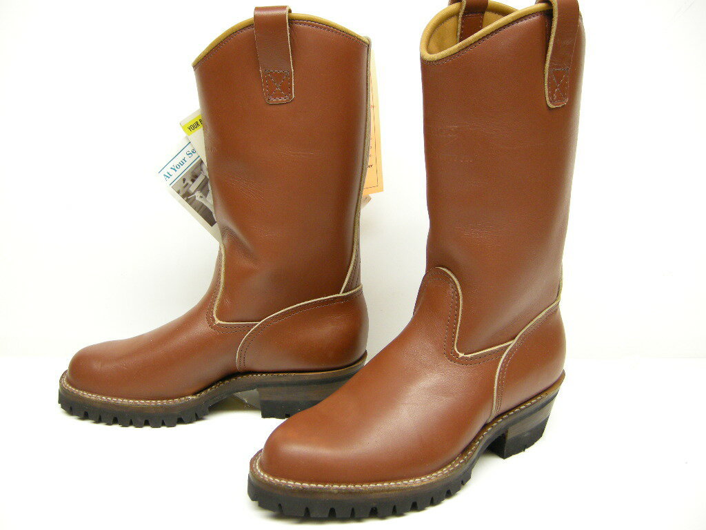 サイズ7D(25cm)■新品デッドストック ビンテージ■WESCO/ウエスコ/1990s旧ロゴ PT91カスタムMORRISON(モリソン)ウエスタンボス BOSS拍卖