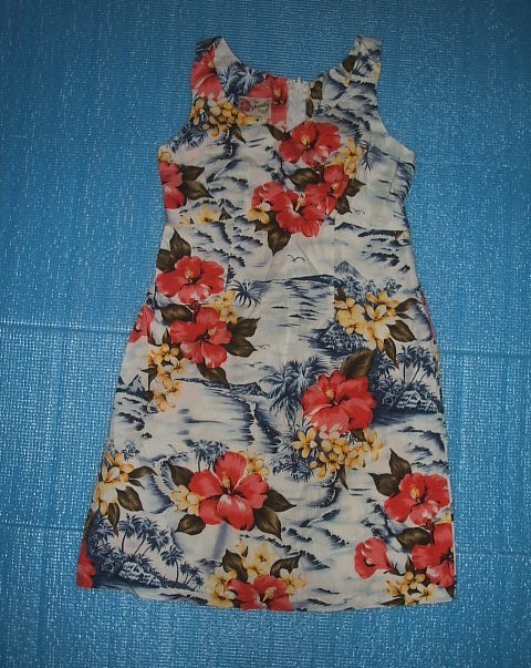 ハワイ製!The Hawaiian Original のノースリーブワンピース拍卖
