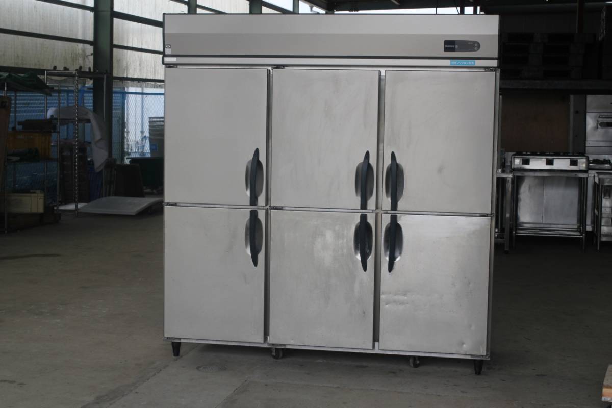 ダイワ 縦型6枚扉冷蔵庫 653CD 業務用 店舗用品 厨房用品 飲食店 大型 タテ型冷蔵庫 大和冷機 冷機器 86923 給食 食堂 病院 倉庫保管拍卖