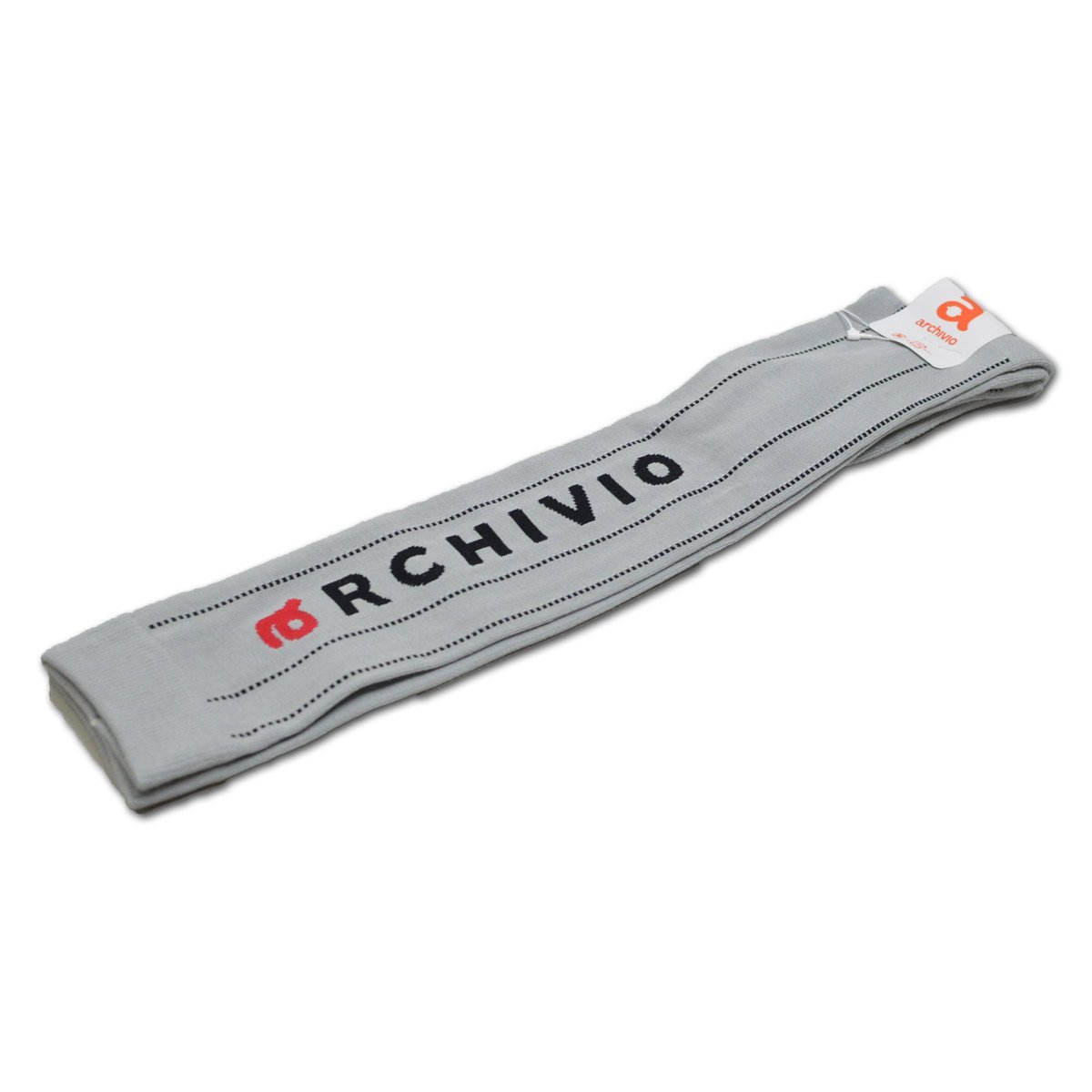 ★アルチビオ★レディース ニーハイソックス グレー 310801-89 archivio ゴルフ 靴下 高級素材 おしゃれ ギフト 日本製 @拍卖