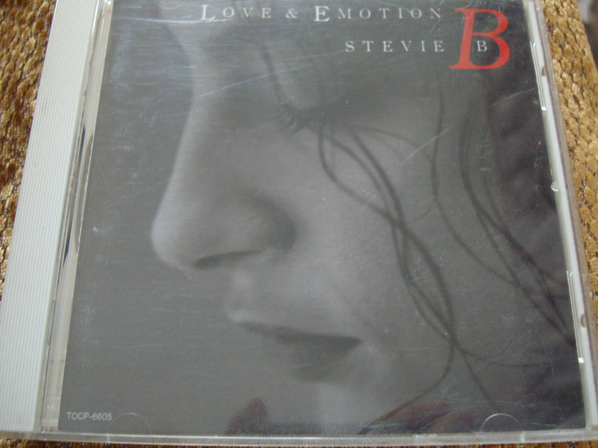 国内盤 STEVIE B LOVE&EMOTION スティービーB拍卖