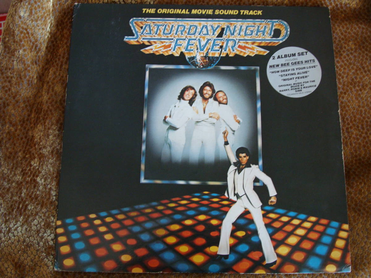 LP サタデーナイトフィーバー 2枚組 サントラ盤 拍卖
