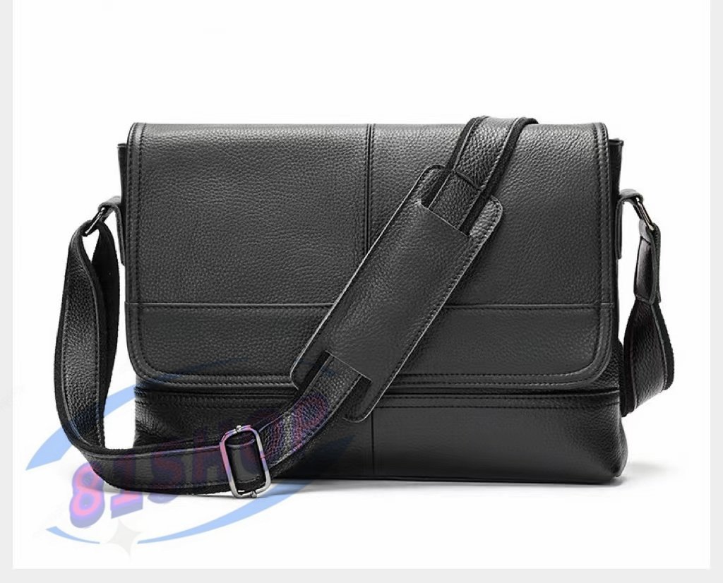 「81SHOP」品質保証☆本革 ショルダーバッグ メンズ 斜め掛け メッセンジャーバッグ 通勤13PC A4対応 厚手牛革 ▲ブラック拍卖