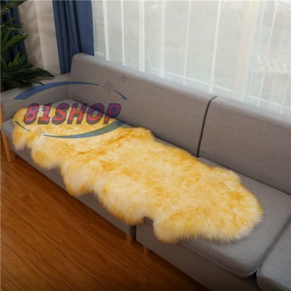 「81SHOP」ムートン 高級贅沢 メリノ種羊 天然ムートン100% ラグマット2P/70*200 ムートンラグ ムートンフリース ファー マット拍卖