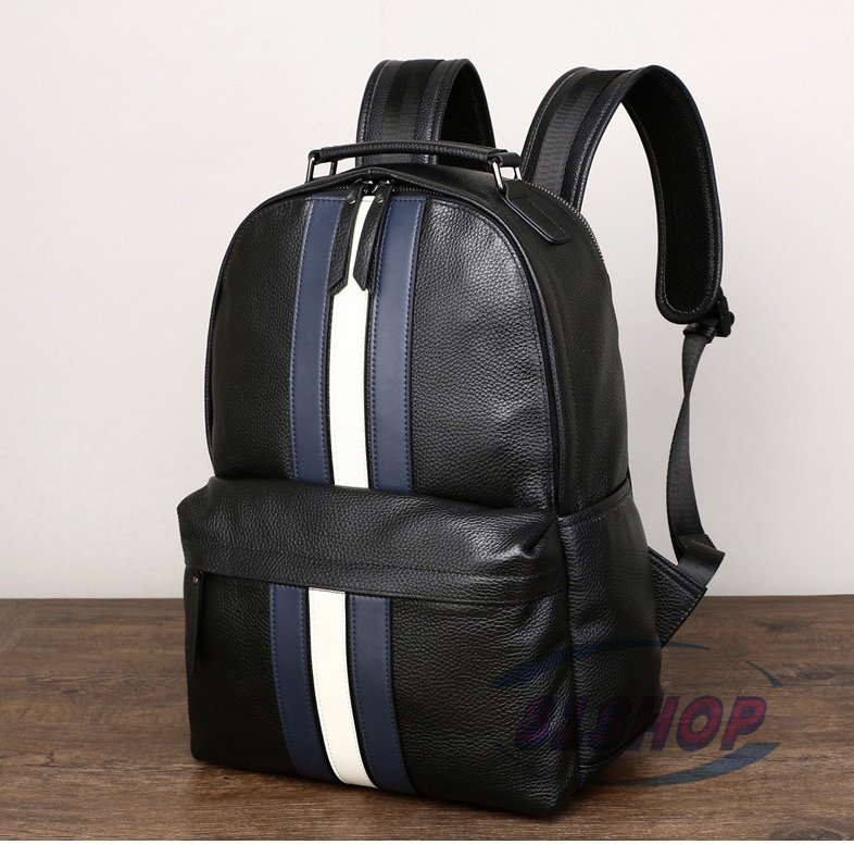 「81SHOP」牛革 リュックサック メンズ バックパック ディパック 大容量 通勤通学 カジュアル兼用 ディバッグ ブラウン拍卖