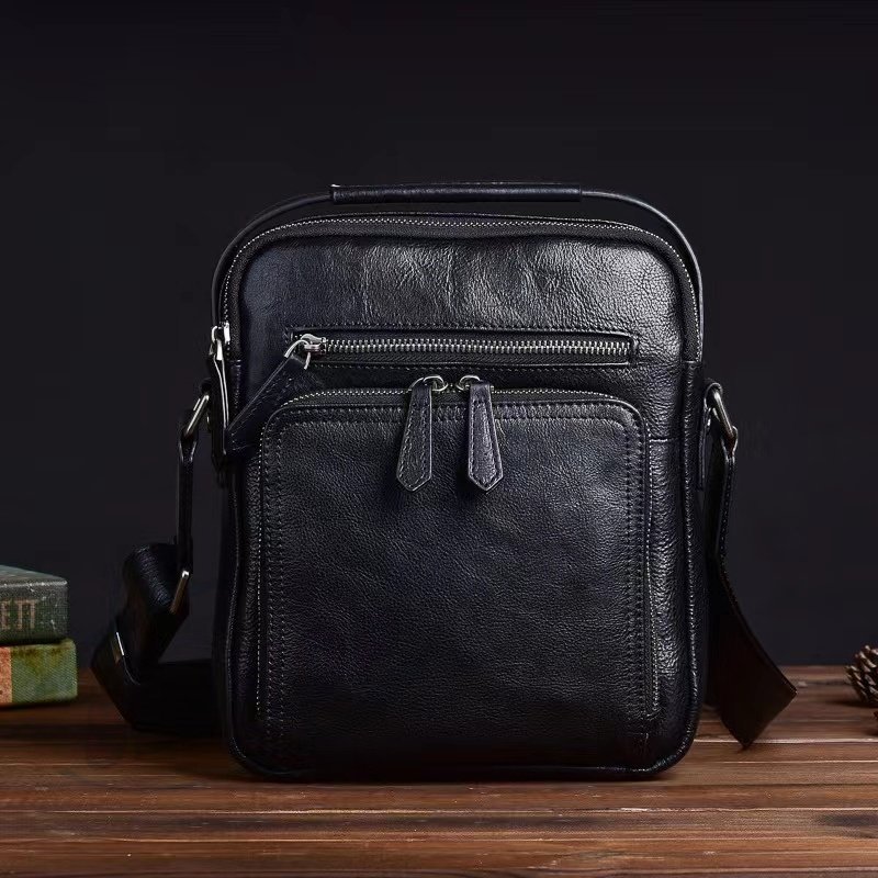 「81SHOP」品質保証☆ 本革 ショルダーバッグ メンズ アンティーク 斜め掛け鞄 メッセンジャーバッグ ヌメ革 牛革 レザー iPad収納拍卖