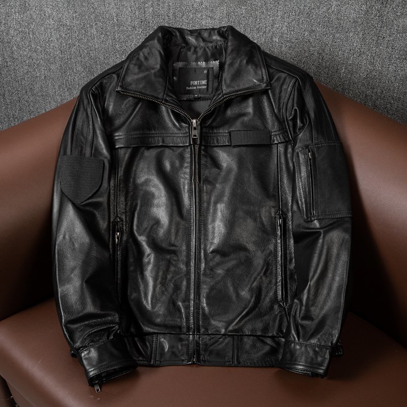 「81SHOP」フライトジャケット メンズ ミリタリージャケット 空軍 牛革本革 革ジャン拍卖