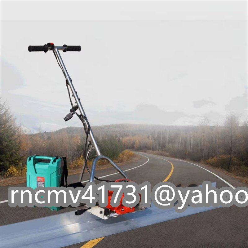 電動スクリード 土間 コンクリート 仕上げツール高周波振動ステンレス鋼 金コテ作業 建設機械均し機械 リチウム電池 2m拍卖