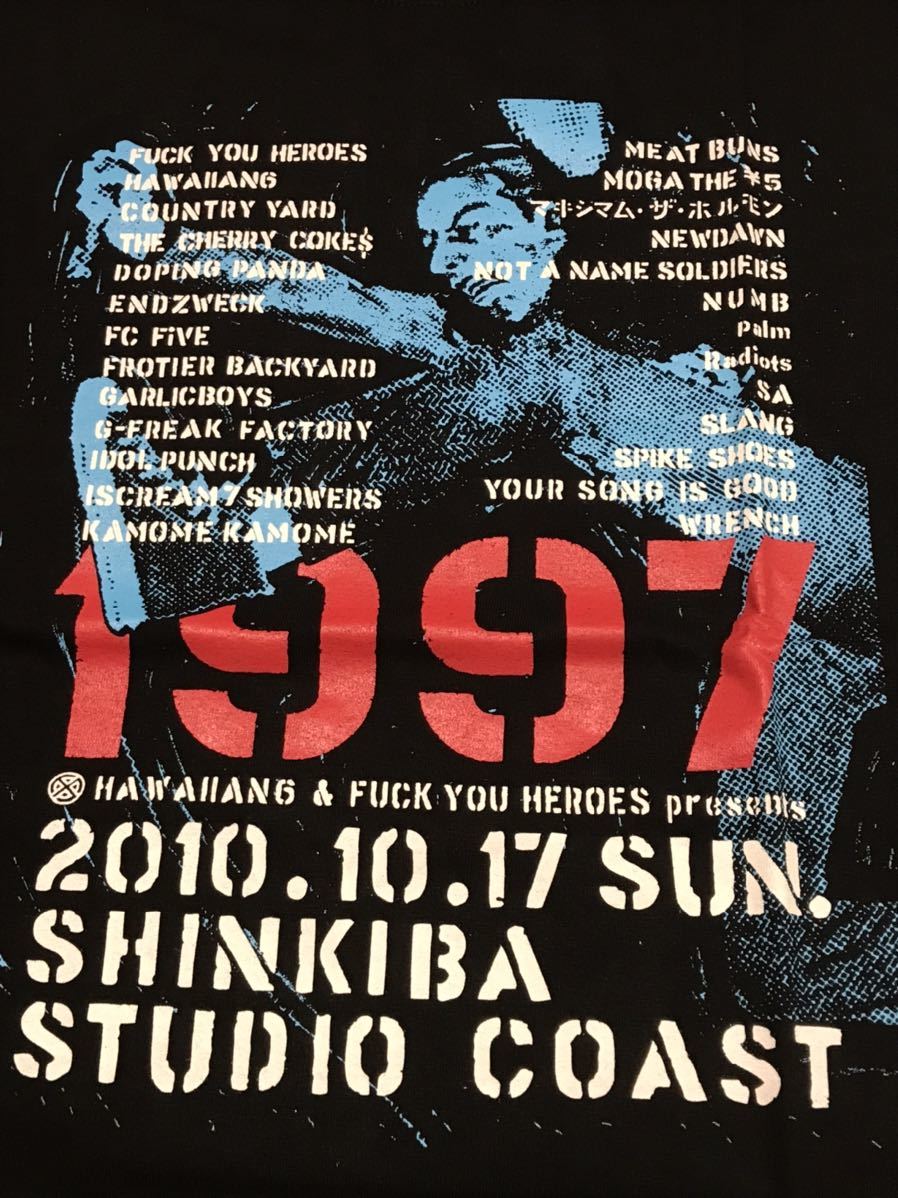 新品 Lサイズ 1997 Tシャツ Hawaiian6 FUCK YOU HEROES マキシマムザホルモン SLANG FC FIVEDVD拍卖