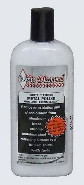 ニュービクター ●ホワイトダイヤモンドメタルポリッシュ 355ml● WHITE DIAMOND 金属本来の美しい輝きが復活!研磨剤 JAN4562188350019拍卖