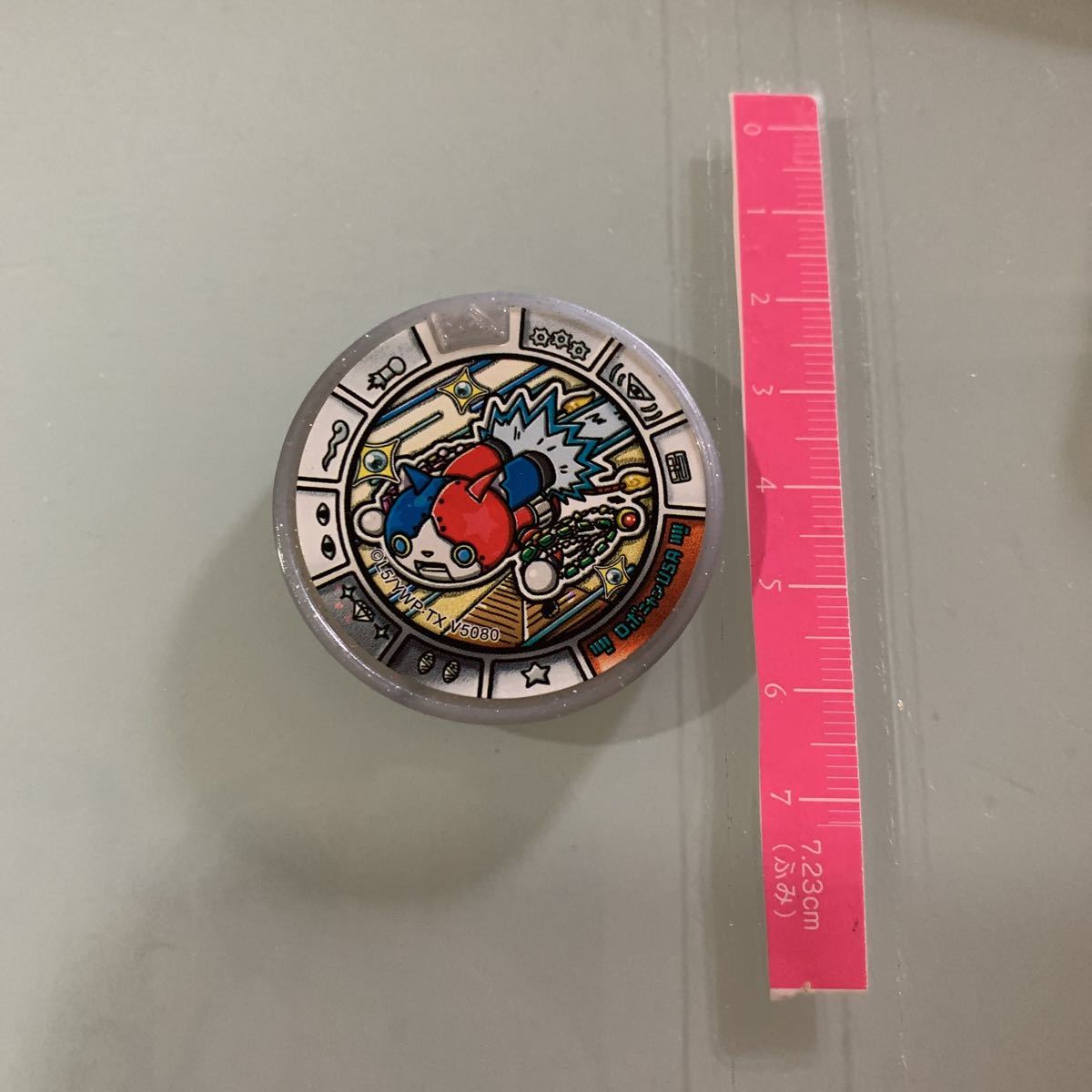 ロボニャンUSA トレジャーメダル(ノーマル・シルバーランク) 「妖怪ウォッチ 妖怪トレジャーメダル GP01」登録不明拍卖