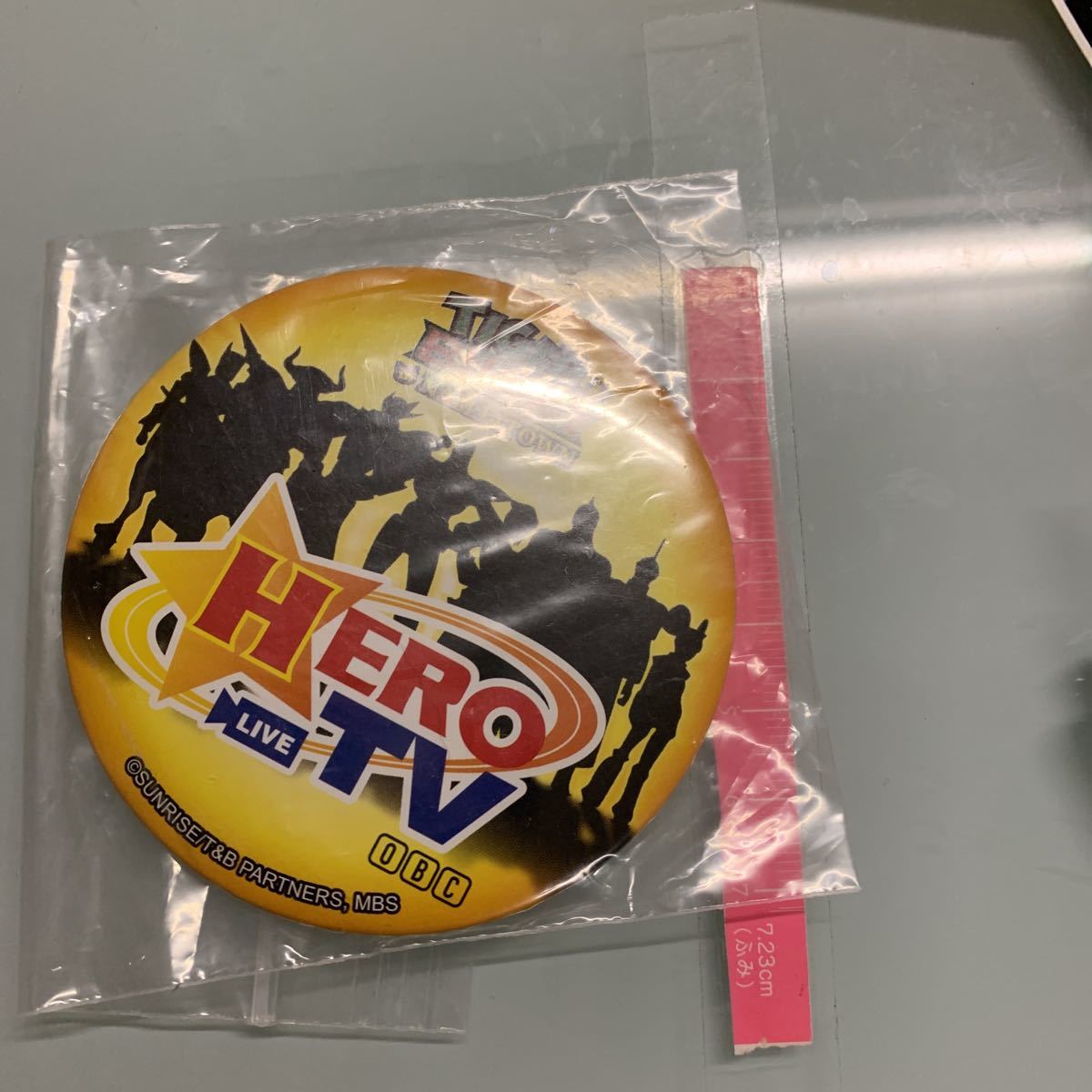 タイガーアンドバーニー ナンジャタウン HEROTV 缶バッジ拍卖