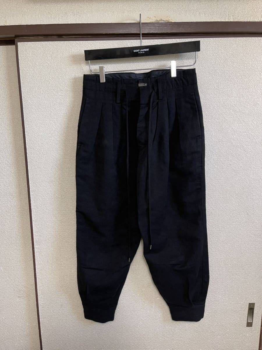 【即決】【レターパックプラス対応】 THE VIRIDI ANNE ヴィリジアン EASY PANTS パンツ BLACK ブラック 黒色 即決早い者勝ち拍卖