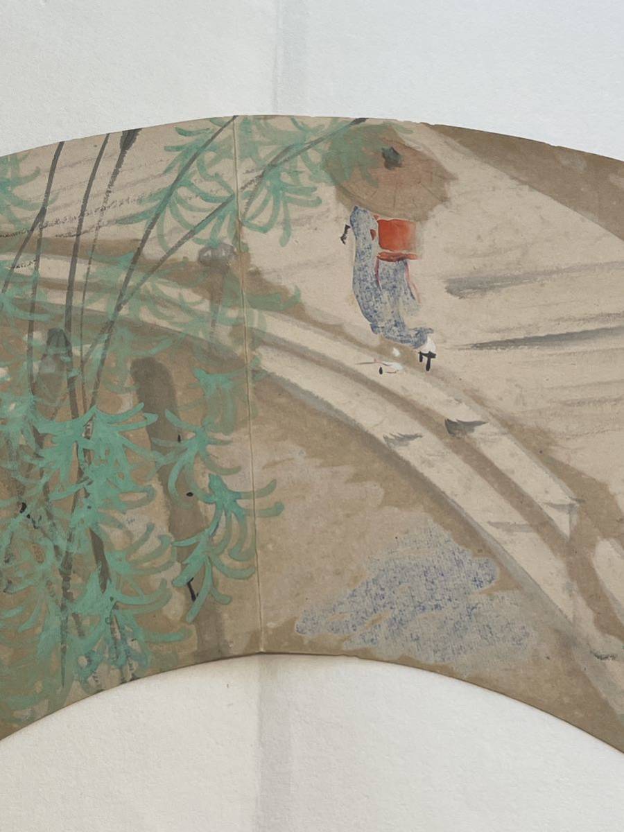 即決!不明/夏向き美人画の木版画(検索=広重 国芳 古邨 川瀬巴水 土屋光逸 松亭 省亭 新版画 是真 暁斎 狩野派 琳派 北斎 大観 栖鳳)拍卖