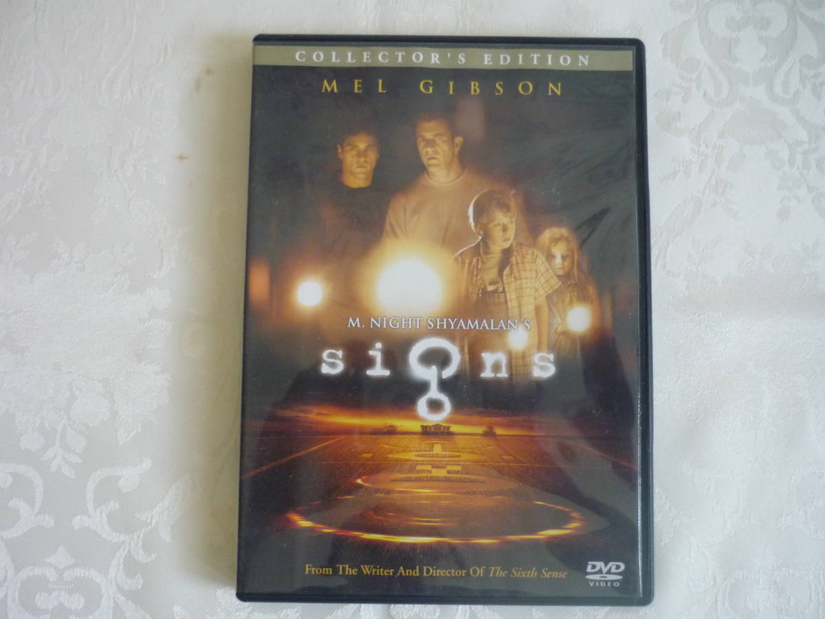 DVD 「 signs サイン」コレクターズ・エディション 主演 メル・ギブソン 監督 M・ナイト・シャマラン拍卖